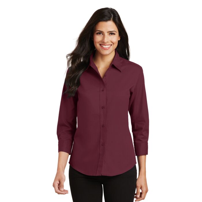 Women's 3/4 Sleeve Easy Care Shirt Thumbnail