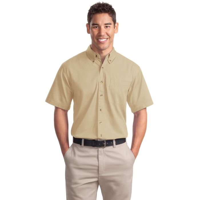Short Sleeve Twill Shirt Thumbnail
