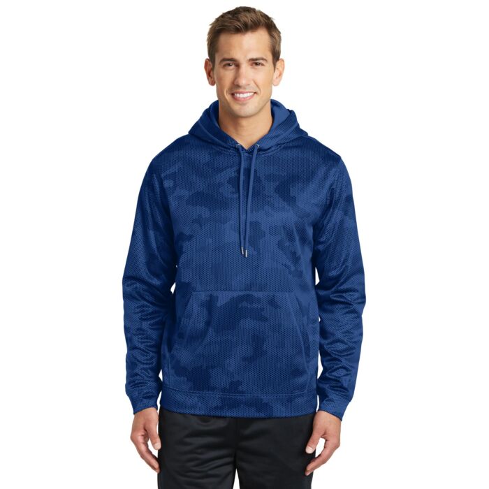 Sport Wick ® CamoHex Fleece Hooded Pullover Thumbnail