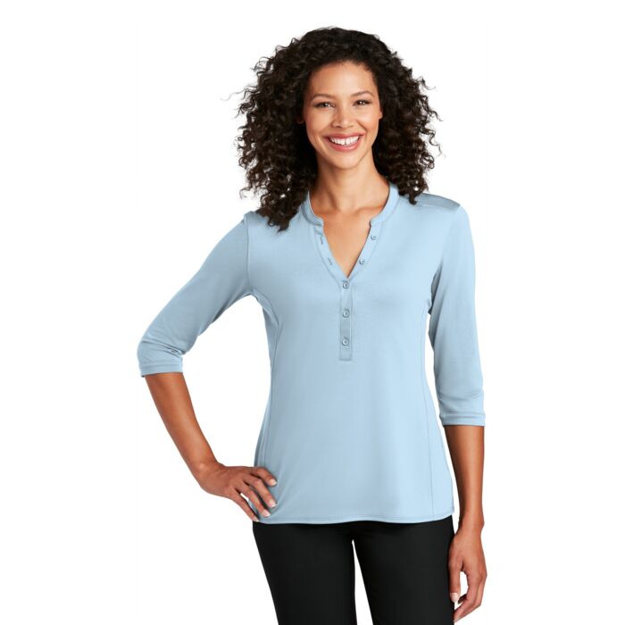 Women's UV Choice Pique Henley Thumbnail