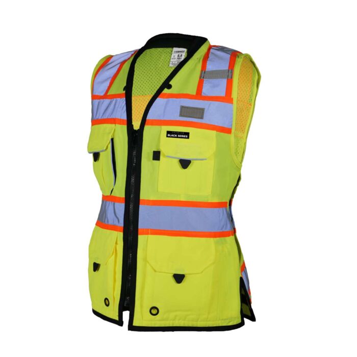 Premium Black Series® Women's Heavy Duty Surveyors Vest Thumbnail