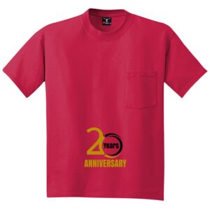 Beefy T ® 100% Cotton T Shirt with Pocket Thumbnail