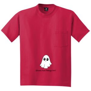 Beefy T ® 100% Cotton T Shirt with Pocket Thumbnail