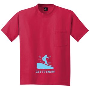 Beefy T ® 100% Cotton T Shirt with Pocket Thumbnail