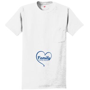 Authentic 100% Cotton T Shirt with Pocket Thumbnail