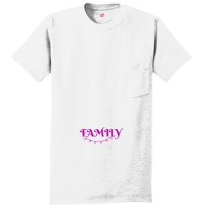 Authentic 100% Cotton T Shirt with Pocket Thumbnail