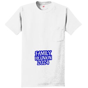 Authentic 100% Cotton T Shirt with Pocket Thumbnail