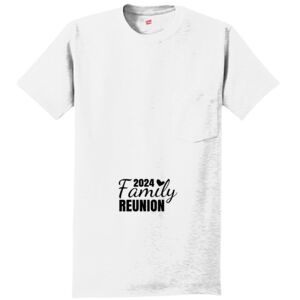 Authentic 100% Cotton T Shirt with Pocket Thumbnail