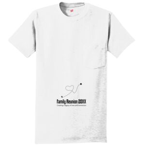 Authentic 100% Cotton T Shirt with Pocket Thumbnail