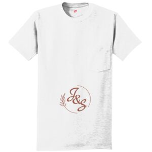 Authentic 100% Cotton T Shirt with Pocket Thumbnail
