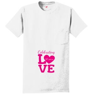 Authentic 100% Cotton T Shirt with Pocket Thumbnail