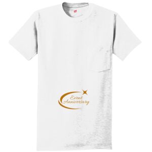 Authentic 100% Cotton T Shirt with Pocket Thumbnail
