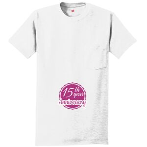 Authentic 100% Cotton T Shirt with Pocket Thumbnail