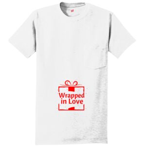 Authentic 100% Cotton T Shirt with Pocket Thumbnail