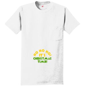 Authentic 100% Cotton T Shirt with Pocket Thumbnail