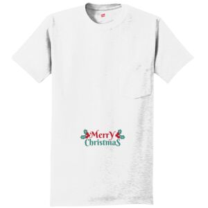 Authentic 100% Cotton T Shirt with Pocket Thumbnail