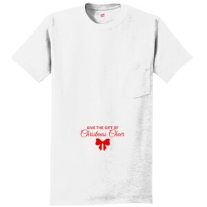 Authentic 100% Cotton T Shirt with Pocket Thumbnail