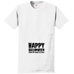 Authentic 100% Cotton T Shirt with Pocket Thumbnail