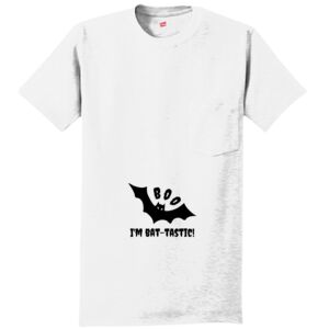 Authentic 100% Cotton T Shirt with Pocket Thumbnail
