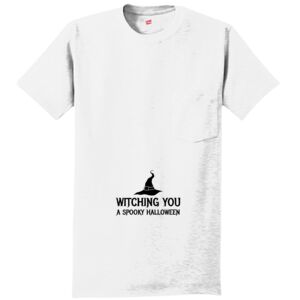 Authentic 100% Cotton T Shirt with Pocket Thumbnail