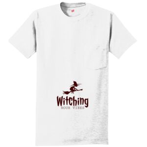 Authentic 100% Cotton T Shirt with Pocket Thumbnail