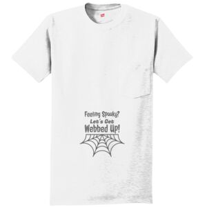 Authentic 100% Cotton T Shirt with Pocket Thumbnail