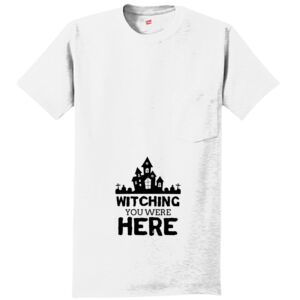 Authentic 100% Cotton T Shirt with Pocket Thumbnail