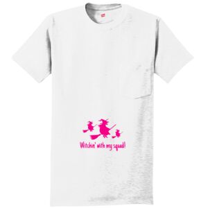 Authentic 100% Cotton T Shirt with Pocket Thumbnail