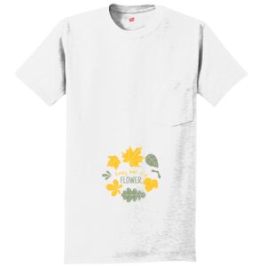 Authentic 100% Cotton T Shirt with Pocket Thumbnail