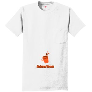 Authentic 100% Cotton T Shirt with Pocket Thumbnail