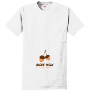 Authentic 100% Cotton T Shirt with Pocket Thumbnail