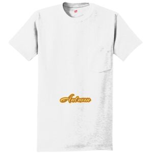 Authentic 100% Cotton T Shirt with Pocket Thumbnail