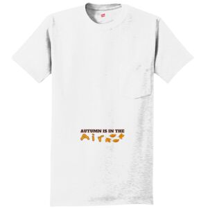 Authentic 100% Cotton T Shirt with Pocket Thumbnail