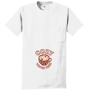 Authentic 100% Cotton T Shirt with Pocket Thumbnail