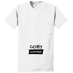 Authentic 100% Cotton T Shirt with Pocket Thumbnail