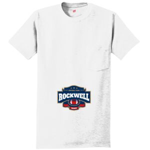 Authentic 100% Cotton T Shirt with Pocket Thumbnail