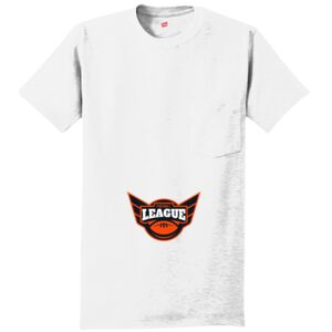 Authentic 100% Cotton T Shirt with Pocket Thumbnail