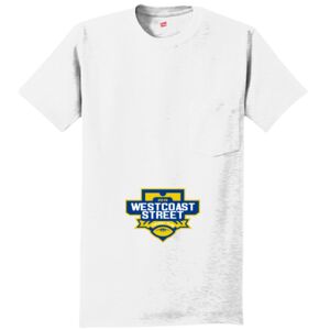 Authentic 100% Cotton T Shirt with Pocket Thumbnail