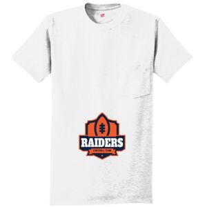 Authentic 100% Cotton T Shirt with Pocket Thumbnail