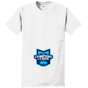 Authentic 100% Cotton T Shirt with Pocket Thumbnail