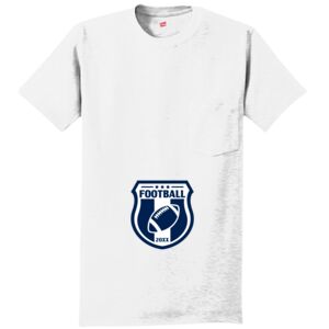 Authentic 100% Cotton T Shirt with Pocket Thumbnail