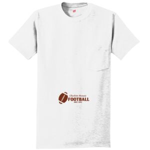 Authentic 100% Cotton T Shirt with Pocket Thumbnail