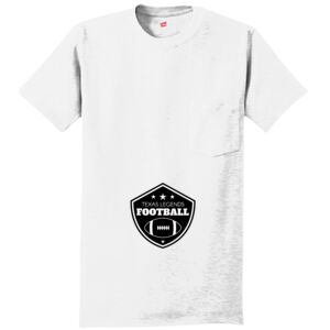 Authentic 100% Cotton T Shirt with Pocket Thumbnail
