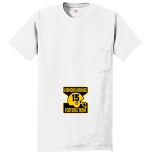 Authentic 100% Cotton T Shirt with Pocket Thumbnail