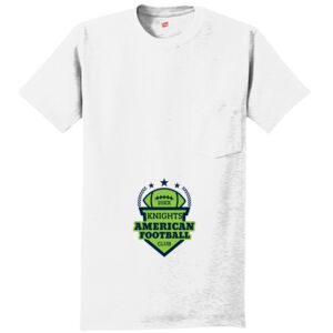 Authentic 100% Cotton T Shirt with Pocket Thumbnail