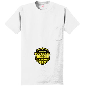 Authentic 100% Cotton T Shirt with Pocket Thumbnail