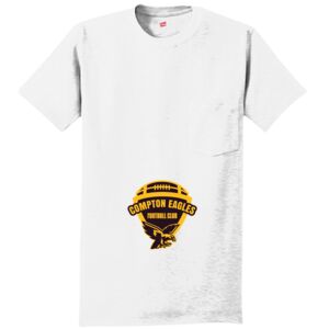 Authentic 100% Cotton T Shirt with Pocket Thumbnail