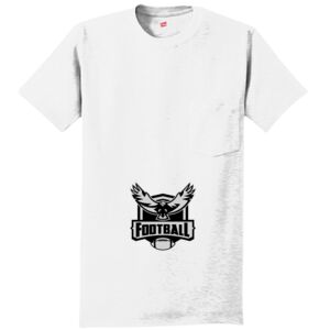 Authentic 100% Cotton T Shirt with Pocket Thumbnail