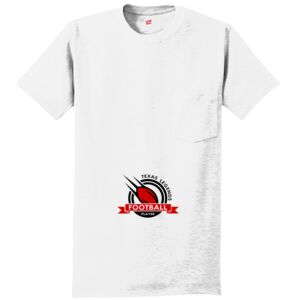 Authentic 100% Cotton T Shirt with Pocket Thumbnail