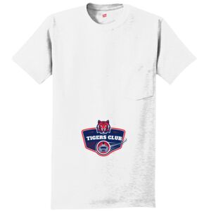 Authentic 100% Cotton T Shirt with Pocket Thumbnail